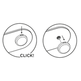 Choppy Bike Wheel Lock Caps